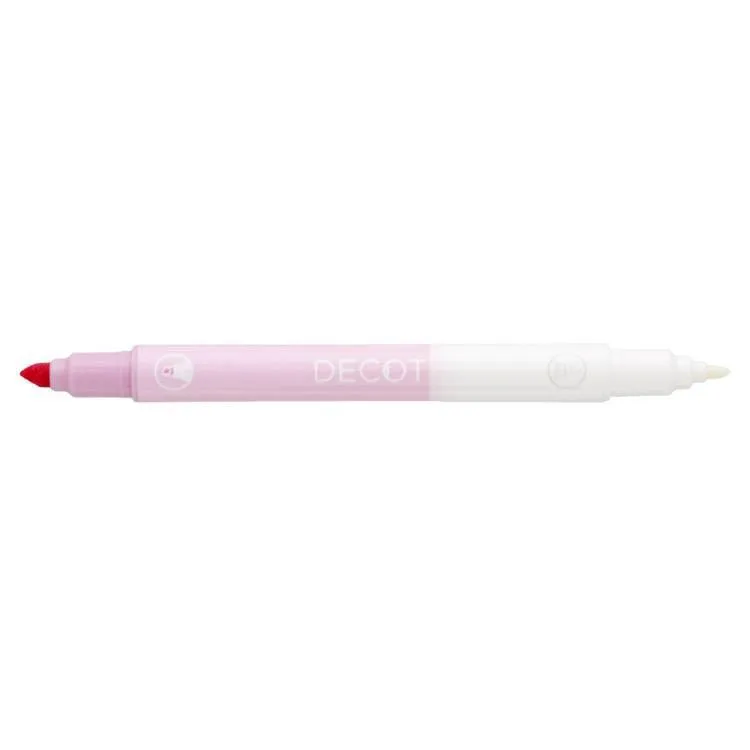 SUN-STAR DECOT- double-headed highlighter reverse white pen S45418