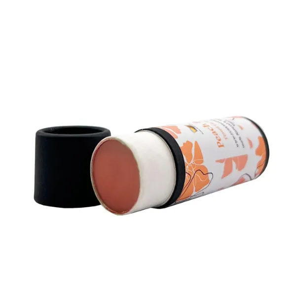 Tinted vegan lip balm