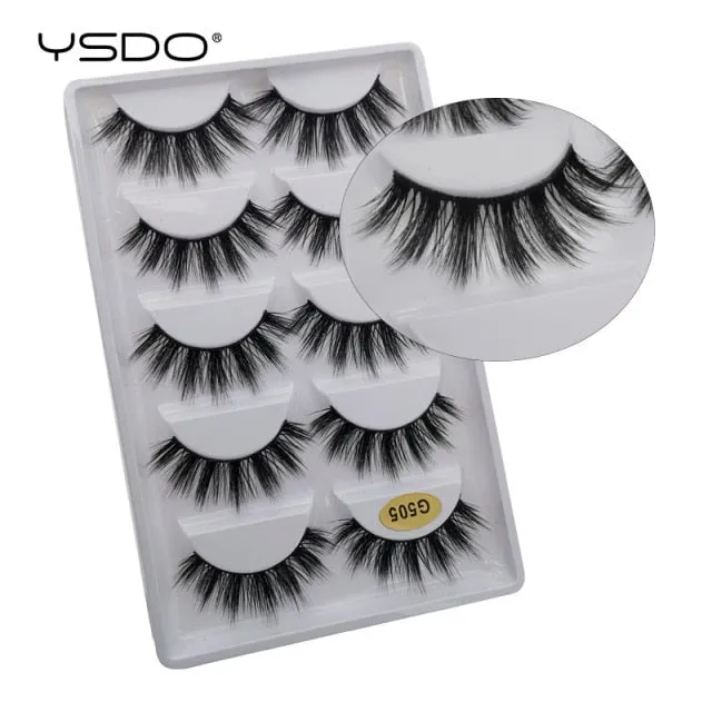 VenusFox 3/5/16 pairs thick 3d mink lashes natural false eyelashes long mink eyelashes handmade soft fluffy lashes makeup faux cils