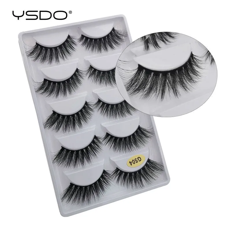 VenusFox 3/5/16 pairs thick 3d mink lashes natural false eyelashes long mink eyelashes handmade soft fluffy lashes makeup faux cils