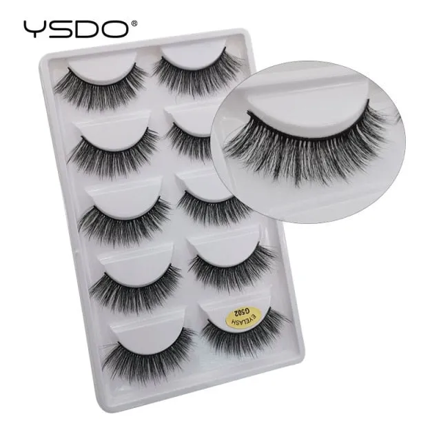 VenusFox 3/5/16 pairs thick 3d mink lashes natural false eyelashes long mink eyelashes handmade soft fluffy lashes makeup faux cils