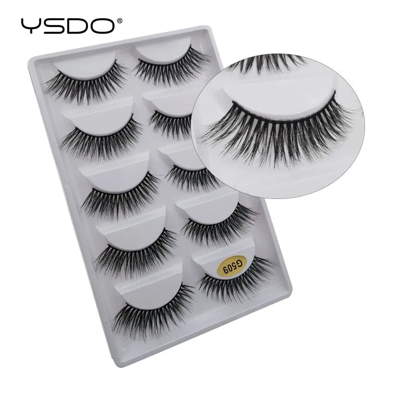 VenusFox 3/5/16 pairs thick 3d mink lashes natural false eyelashes long mink eyelashes handmade soft fluffy lashes makeup faux cils