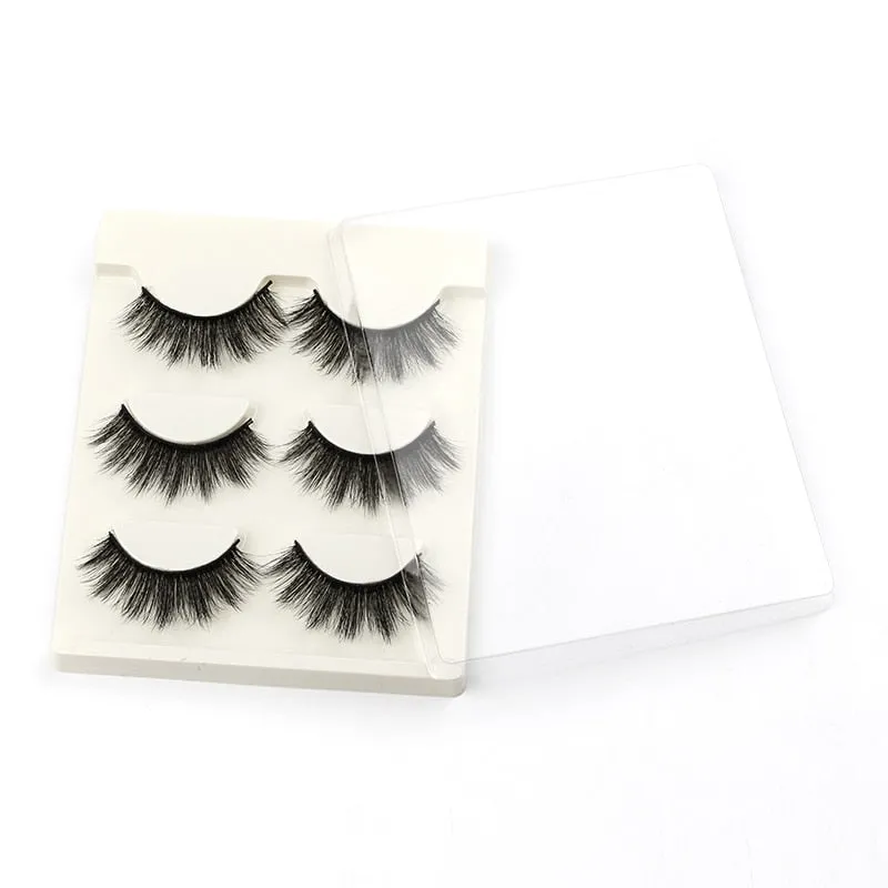 VenusFox 3/5/16 pairs thick 3d mink lashes natural false eyelashes long mink eyelashes handmade soft fluffy lashes makeup faux cils