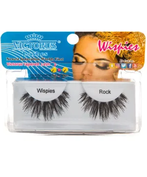 Victorus Wispies Rock Black Lashes